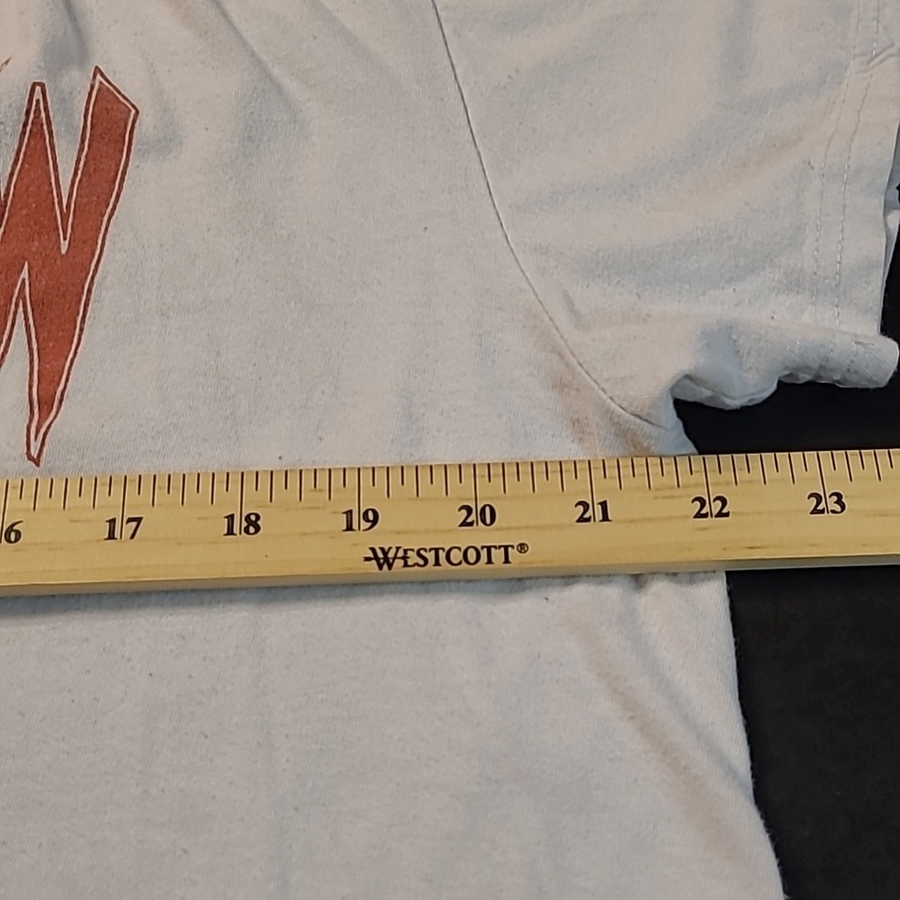 Death Row Records White and Red Graphic T-Shirt Size Large - Picture 6 of 9